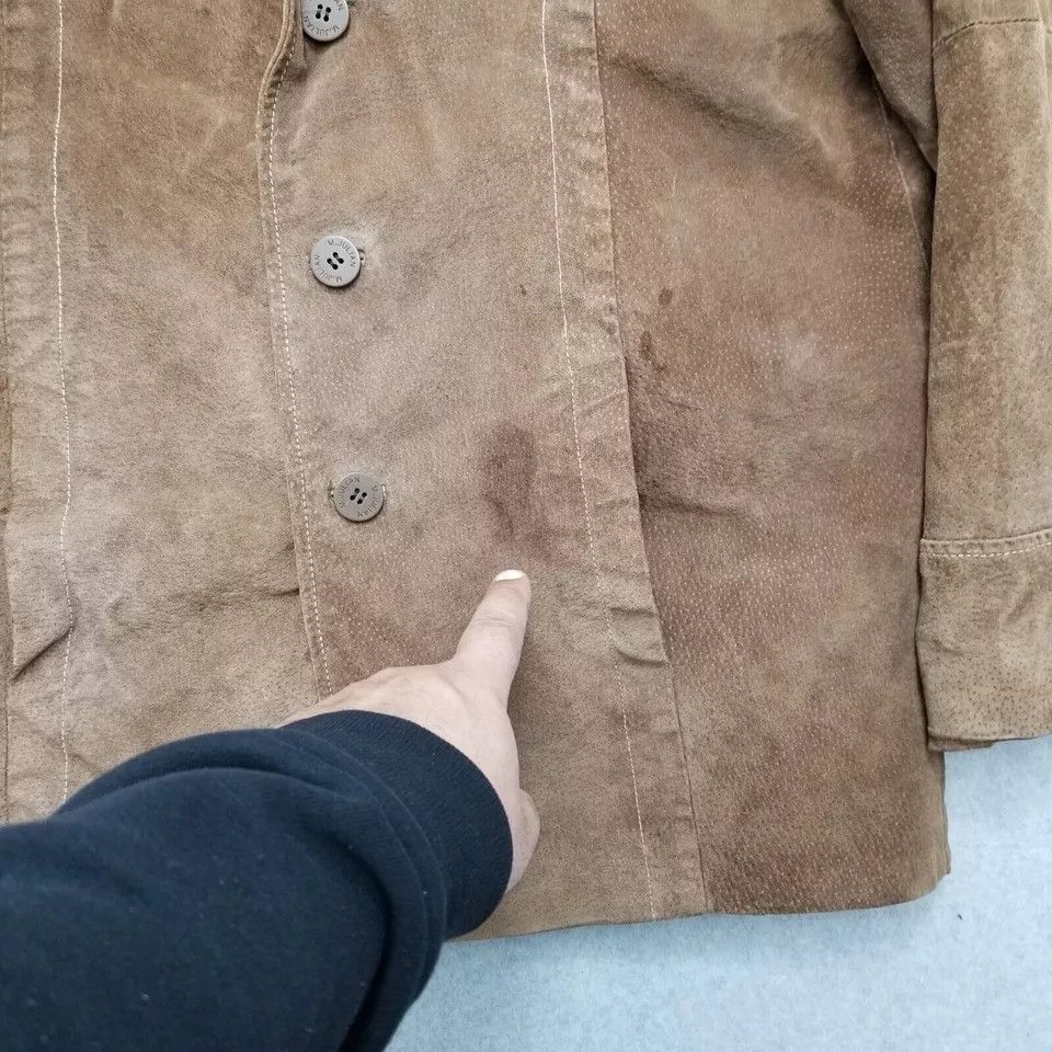 Other Wilson Leather Jacket Mens Large Brown Pockets M Julian Size US L / EU 52-54 / 3 - 12 Thumbnail
