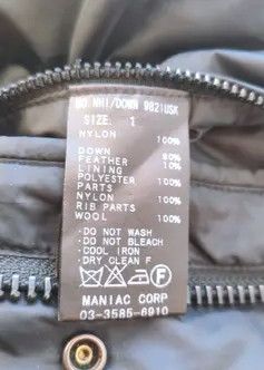 Le Grande Bleu (L.G.B.) Aestethic puffer.Like Rick Owens or Boris Bidjan Saberi Size S / US 4 / IT 40 - 8 Thumbnail