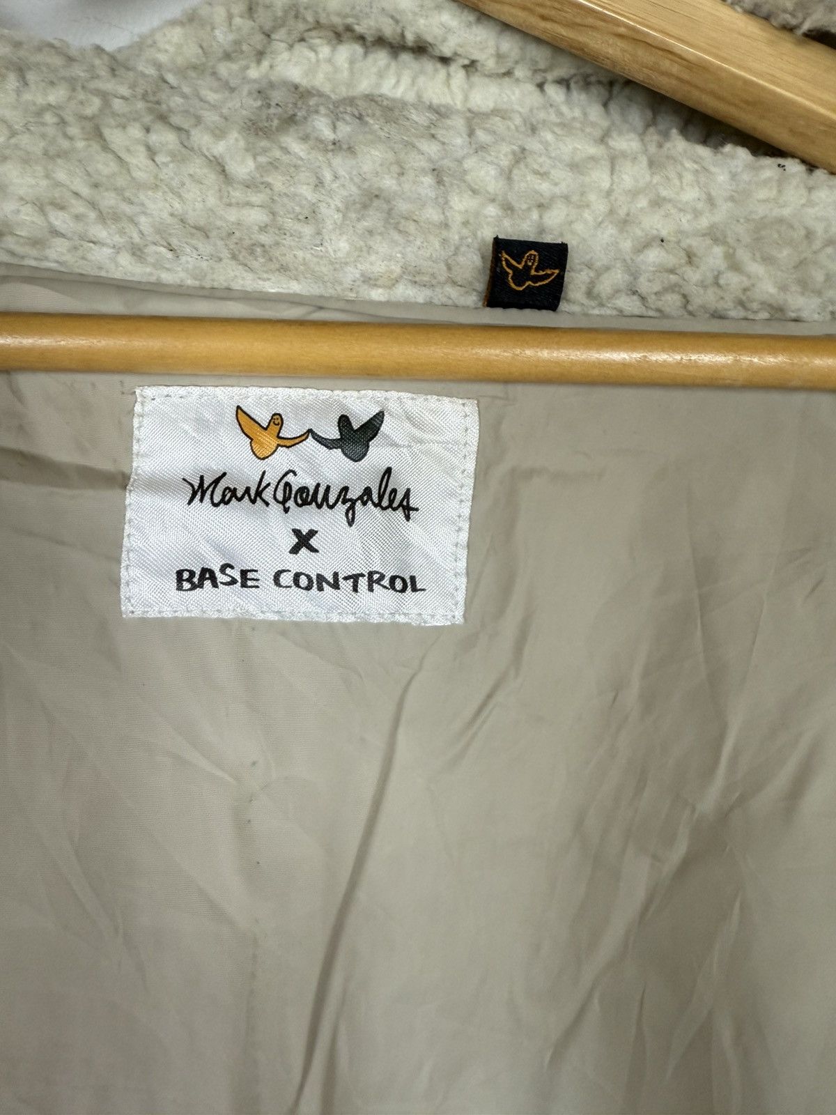Designer Mark Gonzales Fleece Bomber Jacket Size US XL / EU 56 / 4 - 8 Thumbnail