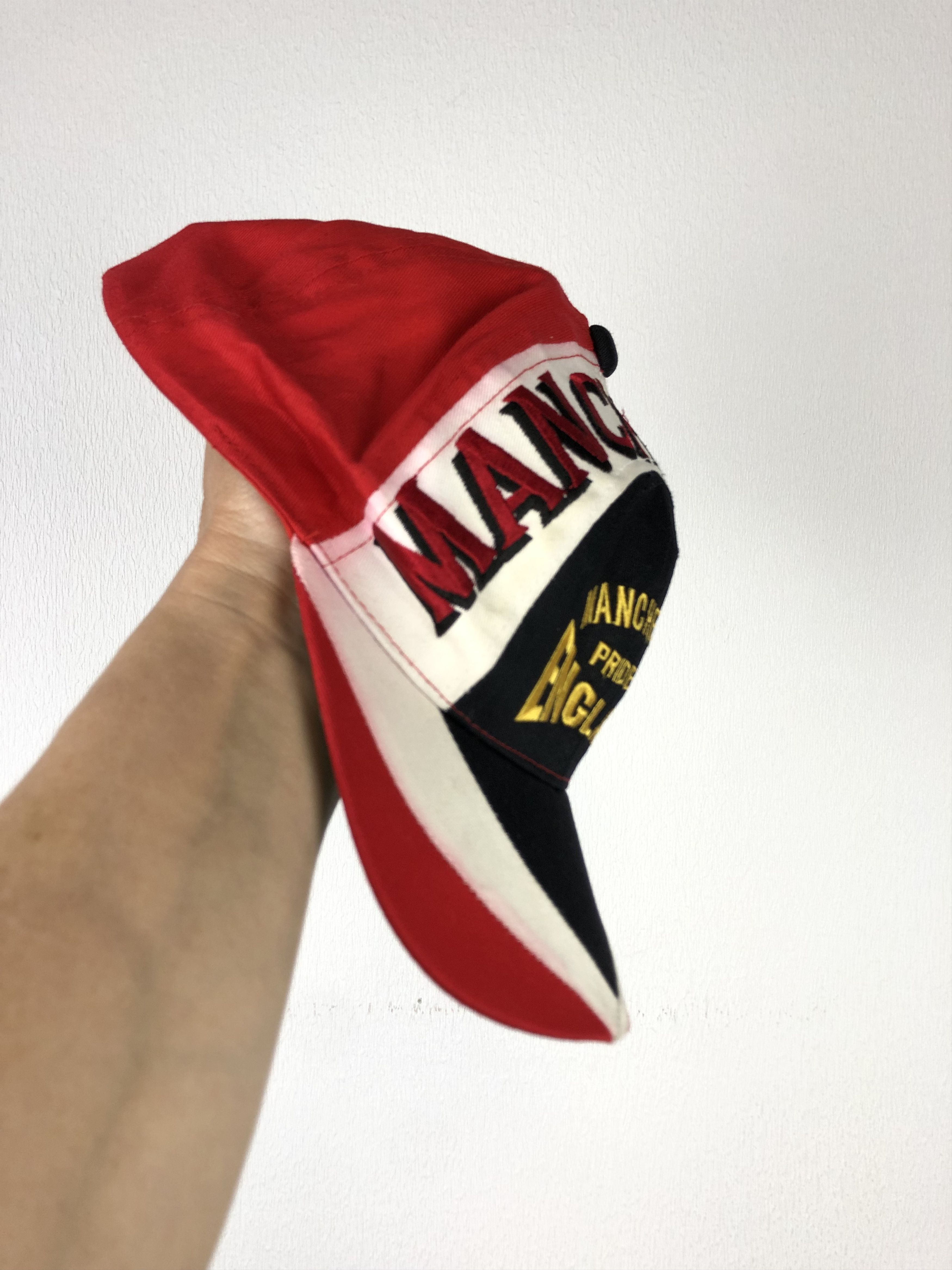 Vintage Vintage Manchester United Football Cap Soccer Snapback Adult Size ONE SIZE - 2 Thumbnail