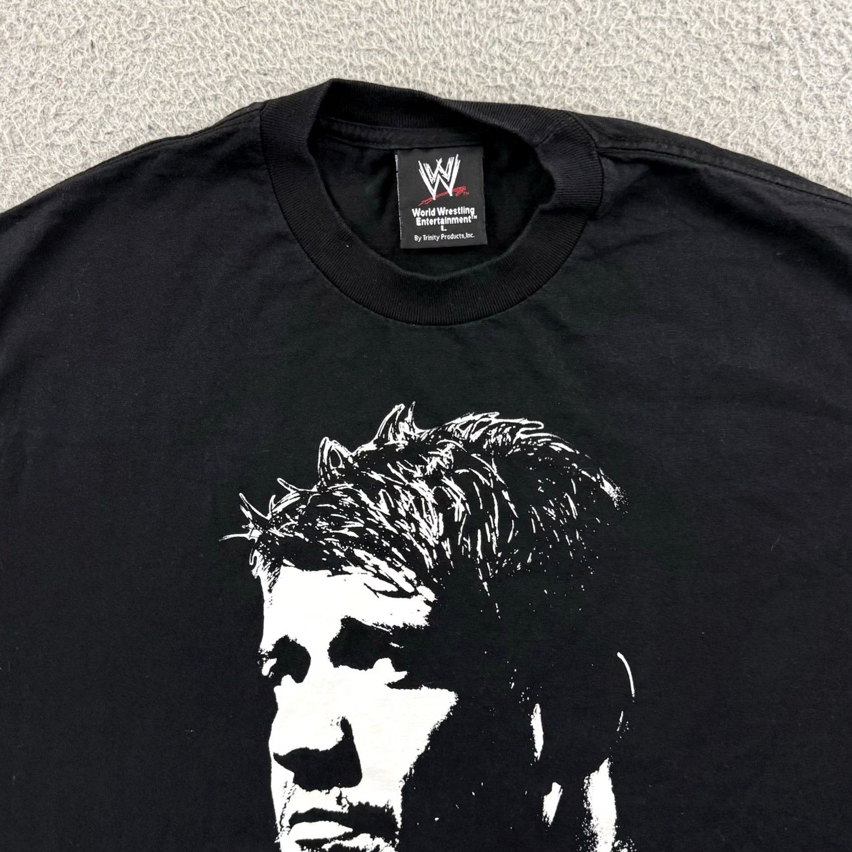 Vintage VINTAGE Eddie Guerrero Shirt Mens Large Black Wrestling Wrestlemania Y2K WWE Size US L / EU 52-54 / 3 - 3 Thumbnail
