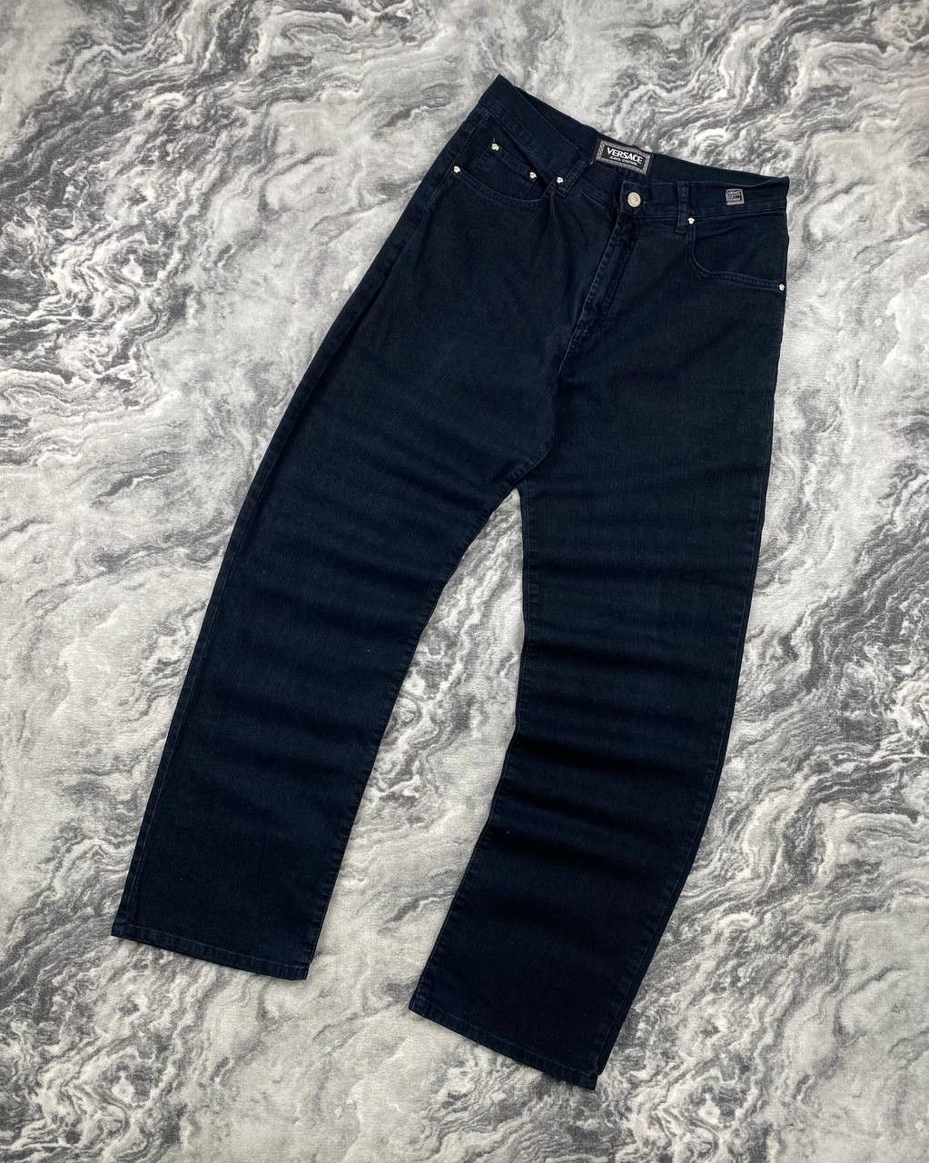 Versace Vintage Versace Jeans Denim Big Logo VJC Men Size 32 Blue Size US 32 / EU 48 - 2 Thumbnail