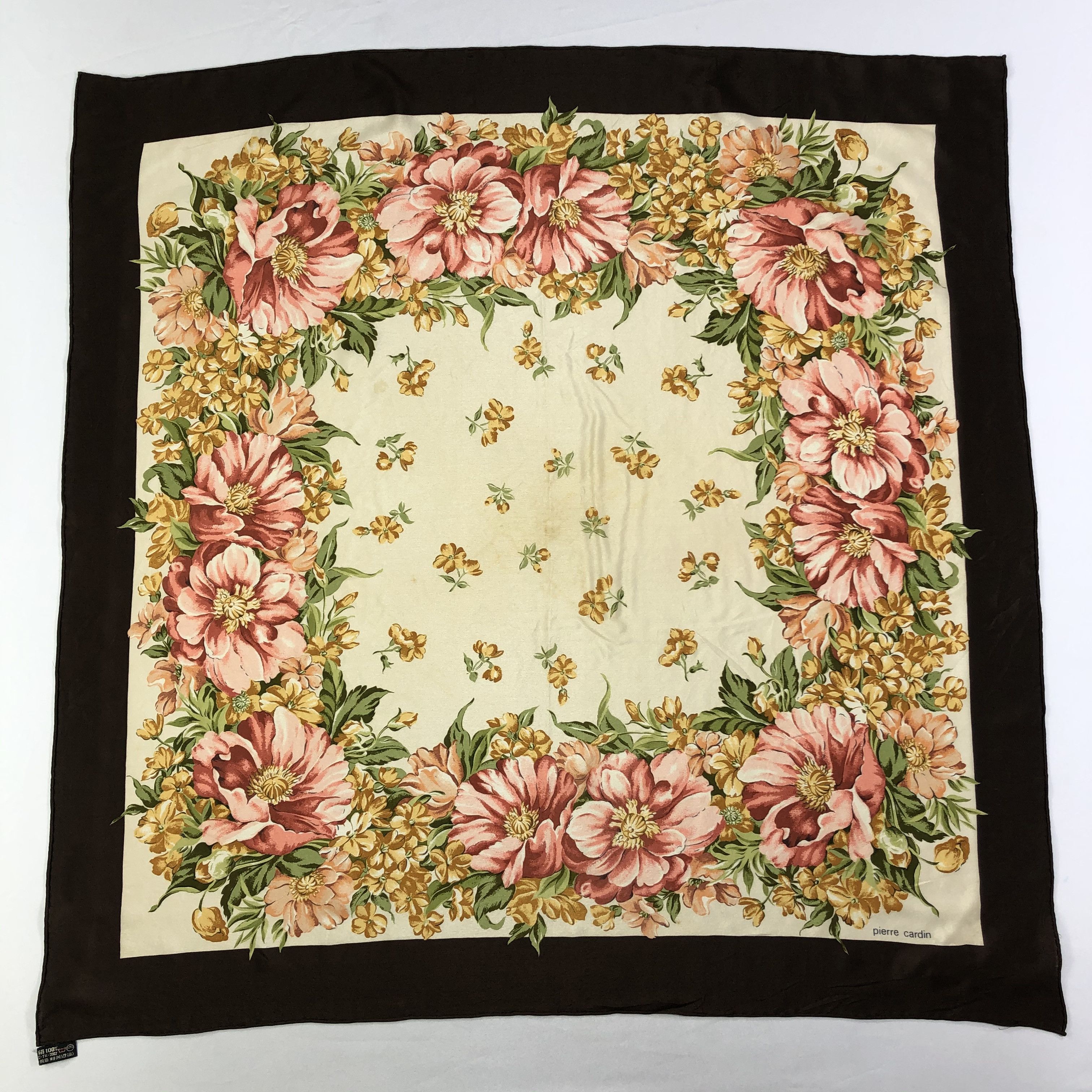 Pierre Cardin × Vintage Vintage Pierre Cardin Silk Scarf Size ONE SIZE - 2 Thumbnail