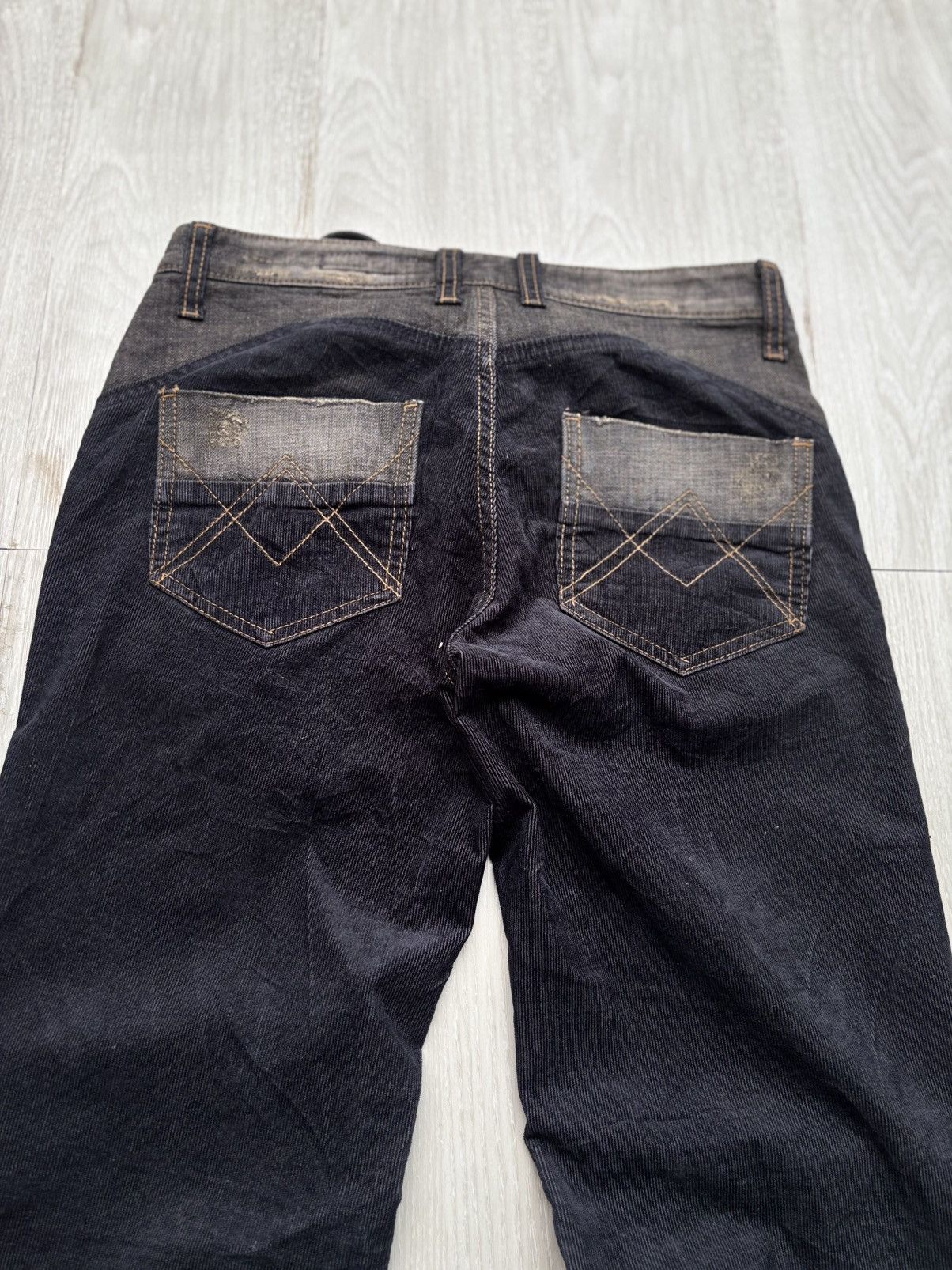 Japanese Brand BLUE JAM lace up flare jeans Size US 28 / EU 44 - 5 Thumbnail