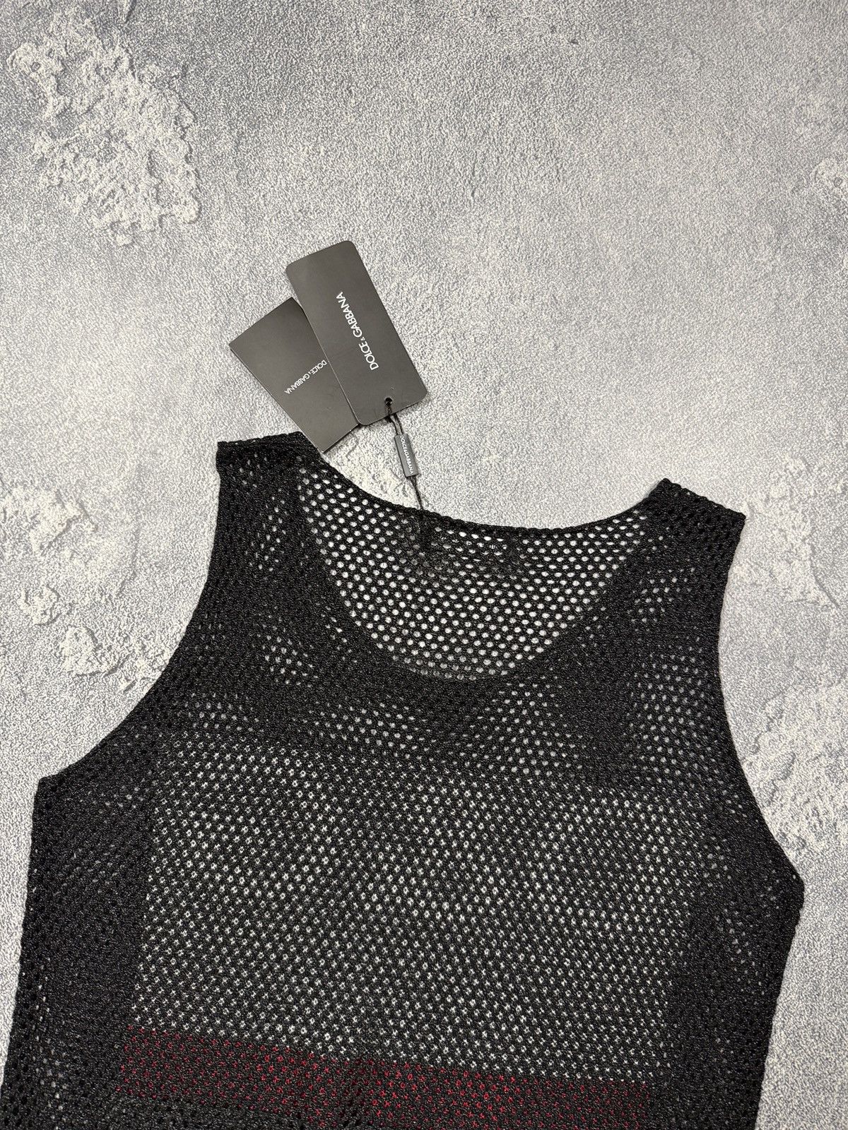 Dolce & Gabbana Dolce & Gabbana Heart Mesh Vest Sexy Clubwear Size XXS / US 00 / IT 34 - 4 Thumbnail