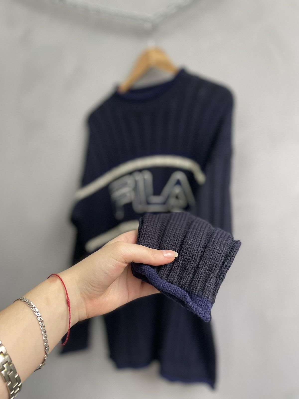 Fila Vintage y2k retro Fila big logo sweater crewneck 90s Size US S / EU 44-46 / 1 - 4 Thumbnail