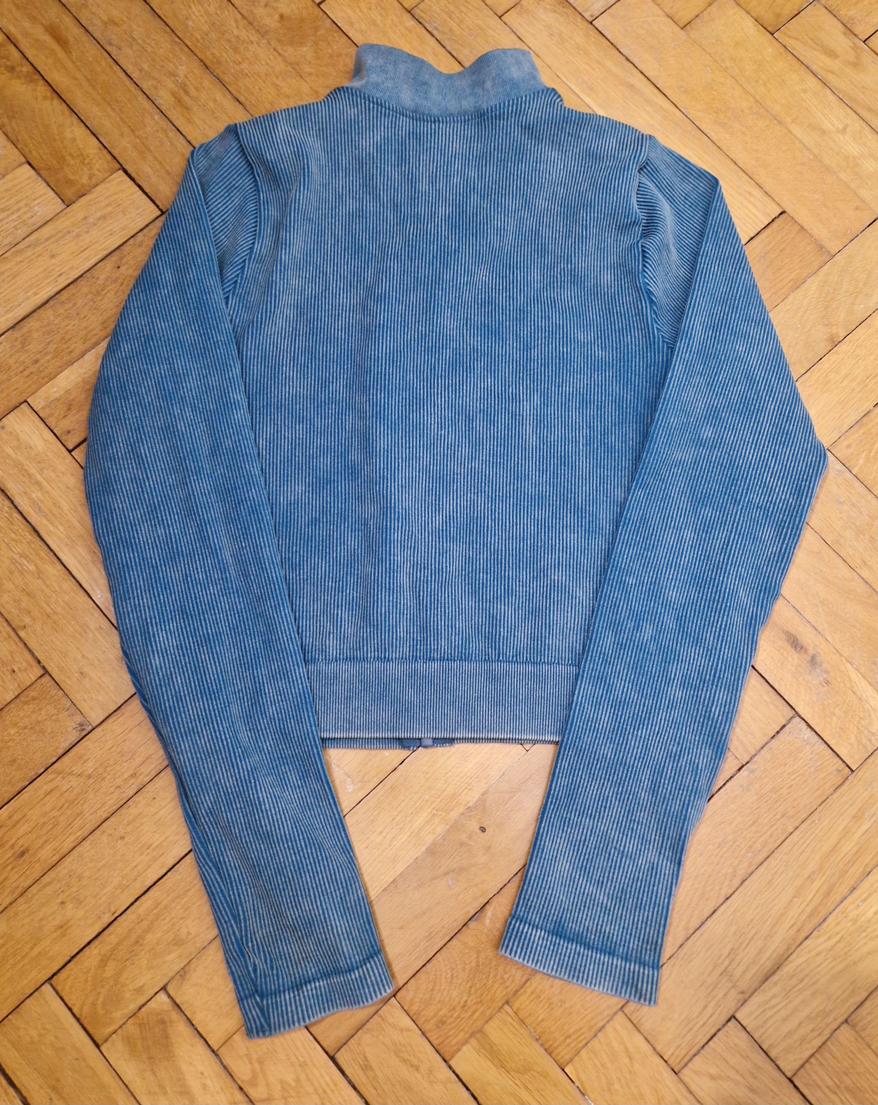 Hysteric Glamour × Vintage vintage stripped sweatshirt 90s y2k grunge punk rave goth Size XS / US 0-2 / IT 36-38 - 2 Thumbnail