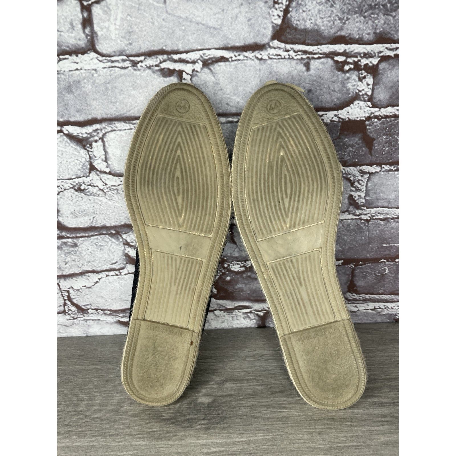 TONI GARD Toni Pons Jute Espadrille Black Canvas Slip On Comfort Casua Size US 10.5 / EU 43-44 - 8 Thumbnail