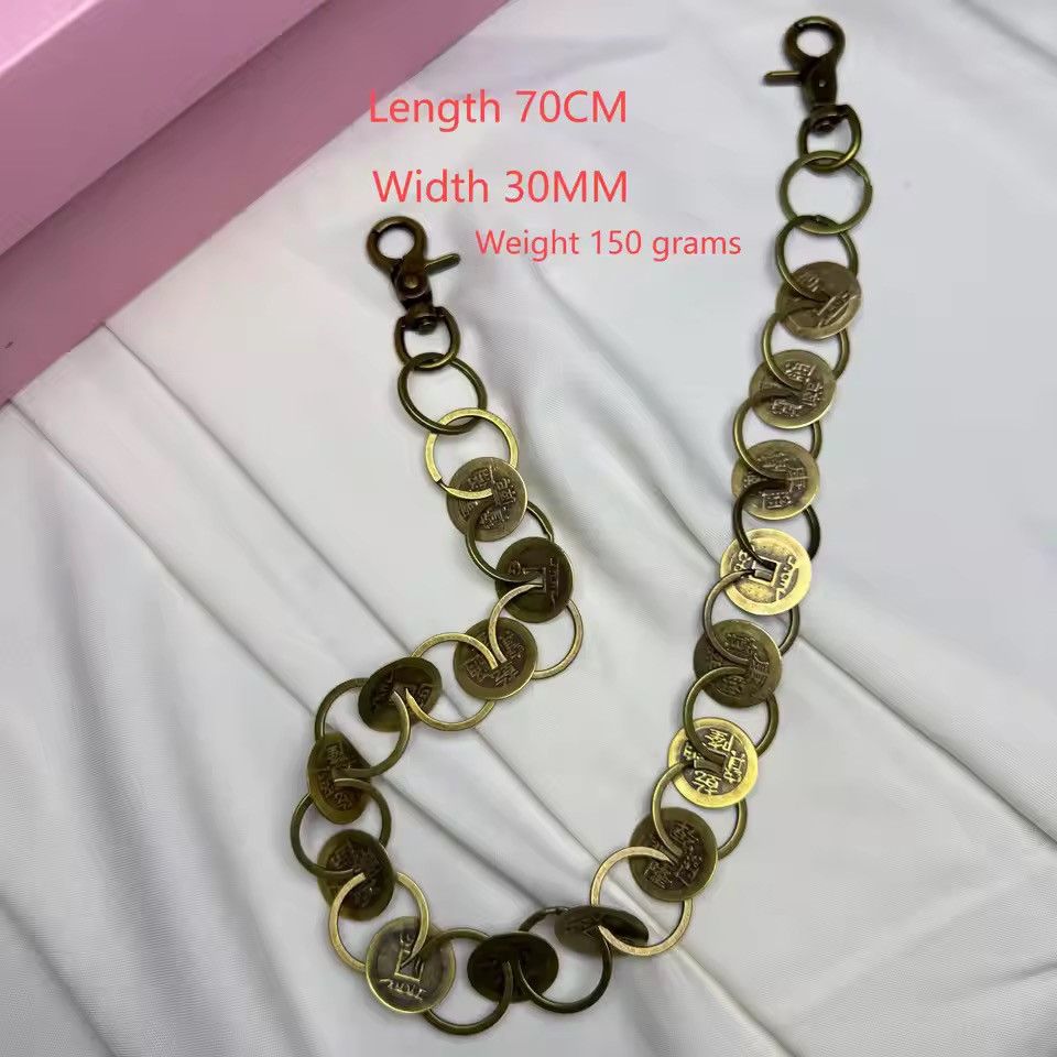 Vintage Hip-Hop Punk Style Wallet Chain Size ONE SIZE - 4 Thumbnail