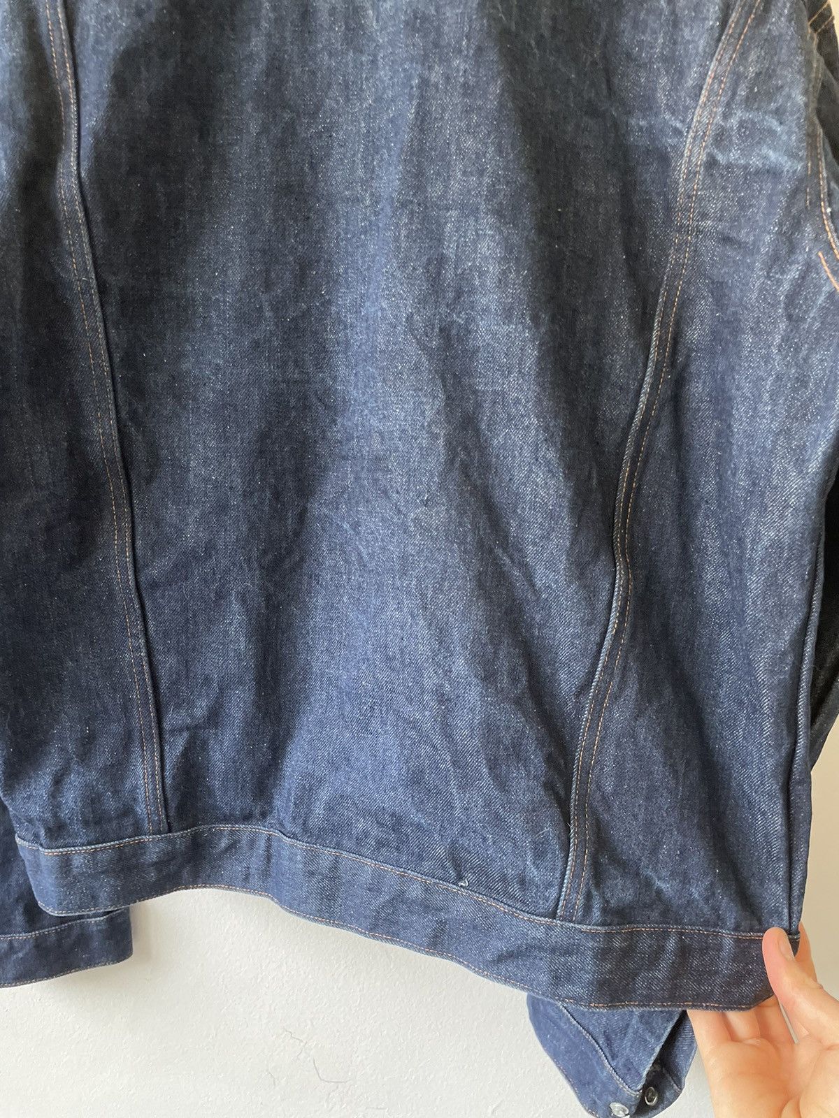 Vintage Vintage 60s Big Yank Western Style Sanforized Denim Jacket Size US L / EU 52-54 / 3 - 15 Thumbnail