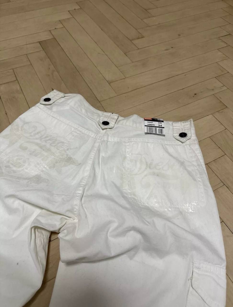 Diesel Vintage Avant Garde Cargo Pants Size 32" / US 10 / IT 46 - 3 Thumbnail