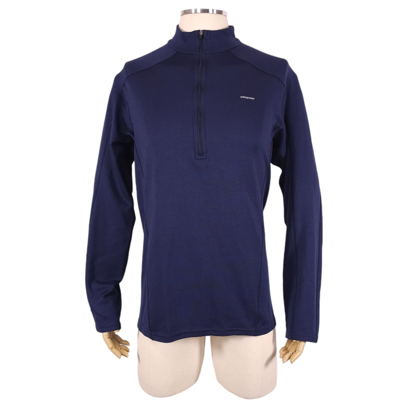 Patagonia Patagonia Men's Capilene 3 Midweight Zip-Neck Navy Blue Sz L Size US L / EU 52-54 / 3 - 1 Thumbnail