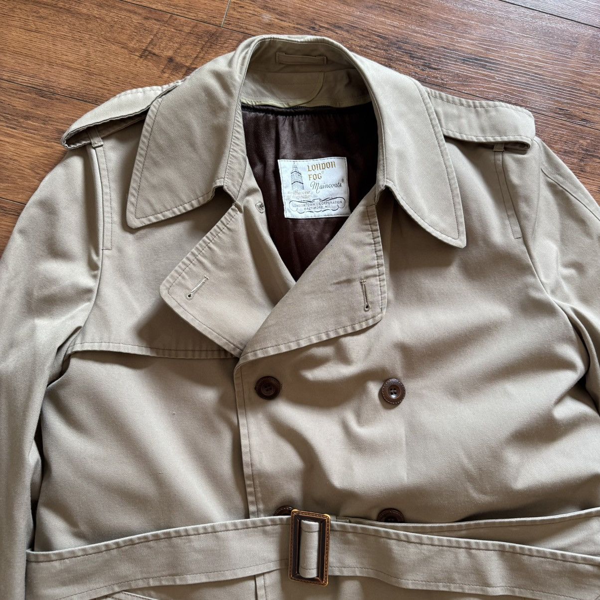 London Fog London Fog Trench Coat Lined Belted Beige 42 X-Long Tall Size US XS / EU 42 / 0 - 3 Thumbnail