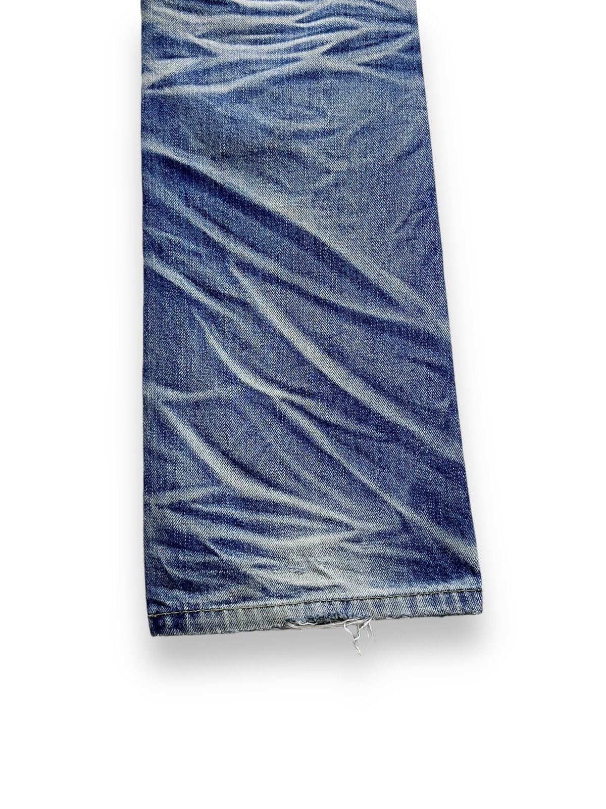 Siberia Hills RARE🔥LOLITA CHILDREN Embroidery Exotic Denim Acid Washed Size US 31 - 19 Thumbnail