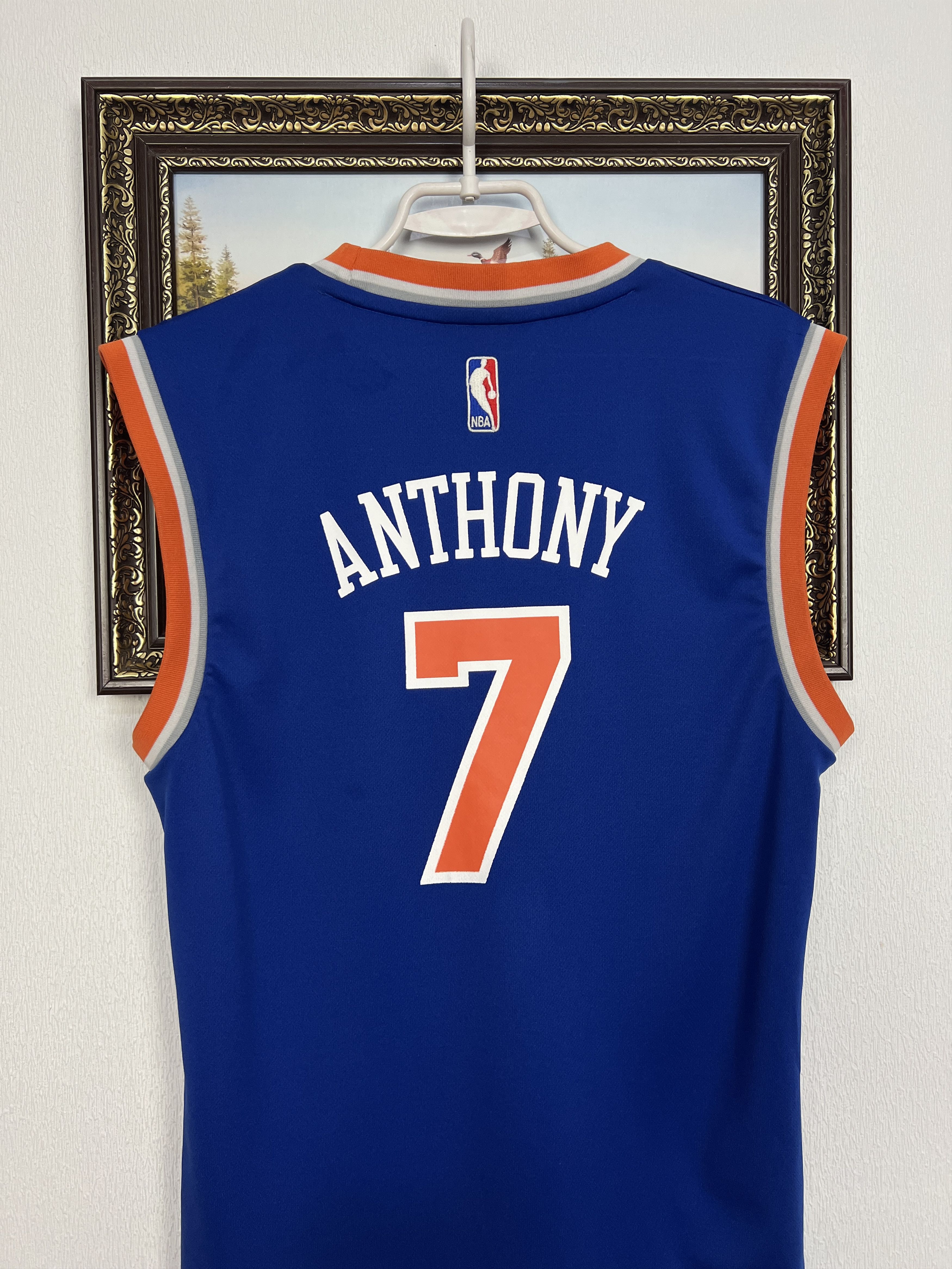 Adidas Vintage New York Knicks #7 Anthony NBA Jersey Shirt Rare Size US S / EU 44-46 / 1 - 8 Thumbnail