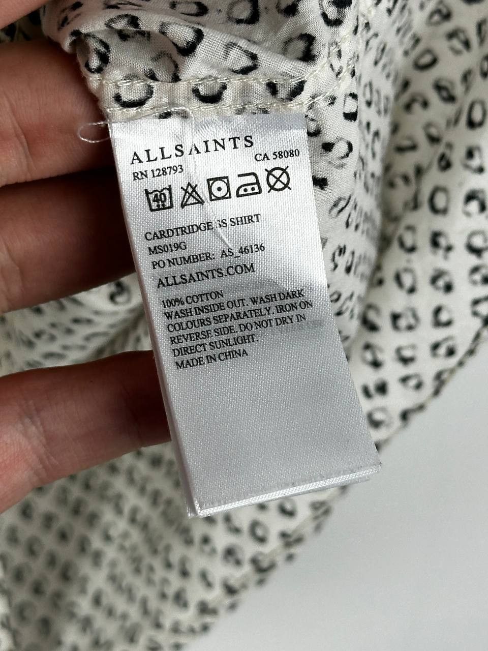 Allsaints Allsaints Luxury Hawaii Short Sleeve Printed Shirt Size US M / EU 48-50 / 2 - 8 Thumbnail