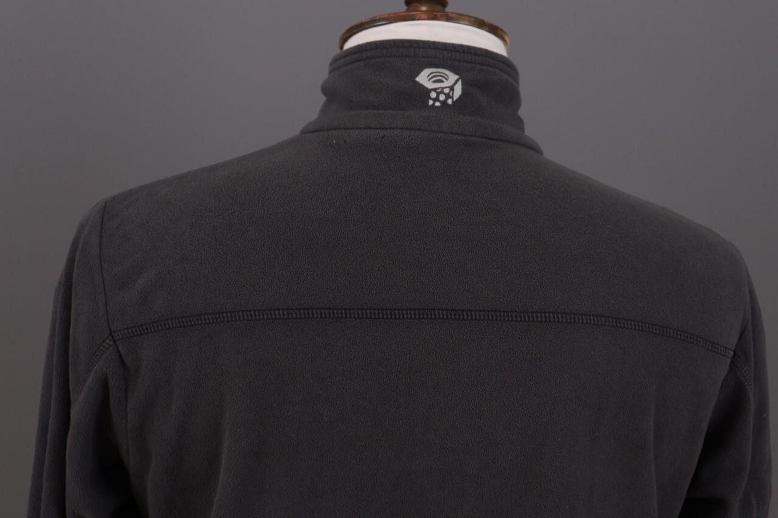 Mountain Hardwear Mountain Hardwear Gray 1/4 Zip Hiking Fleece Jacket Size M Size US M / EU 48-50 / 2 - 10 Thumbnail