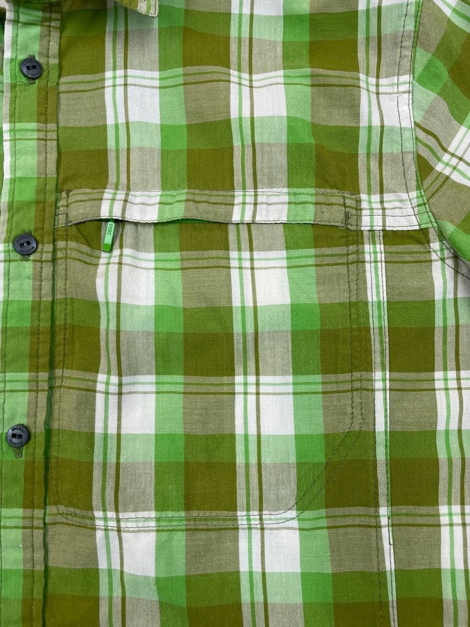 SALEWA Salewa Men Plaid Short Sleeve Shirt Green Size XL Size US XL / EU 56 / 4 - 7 Thumbnail