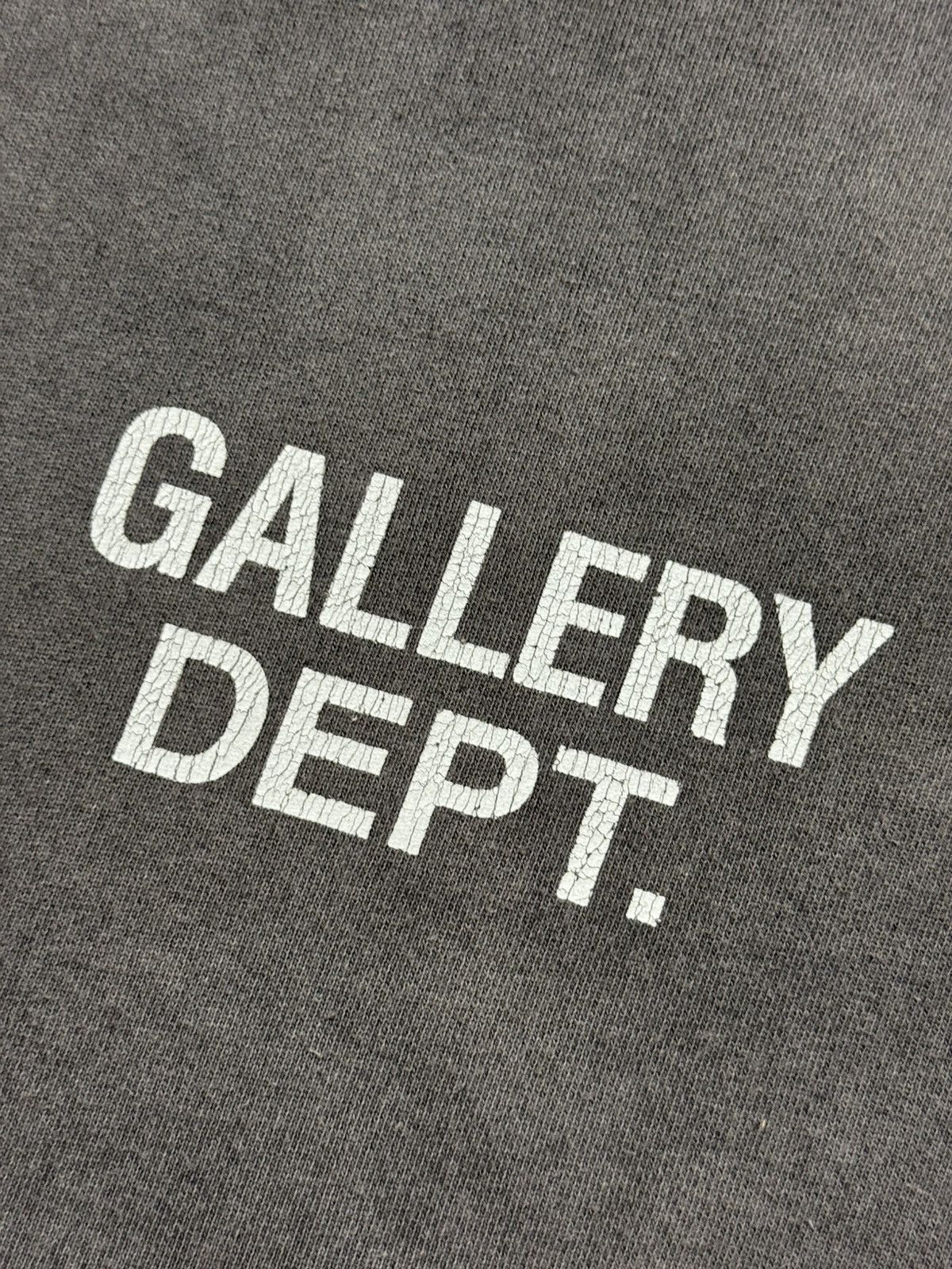 Gallery Dept. Gallery Dept ATK Logo Distressed Hoodie(Grey/L) Size US L / EU 52-54 / 3 - 12 Thumbnail