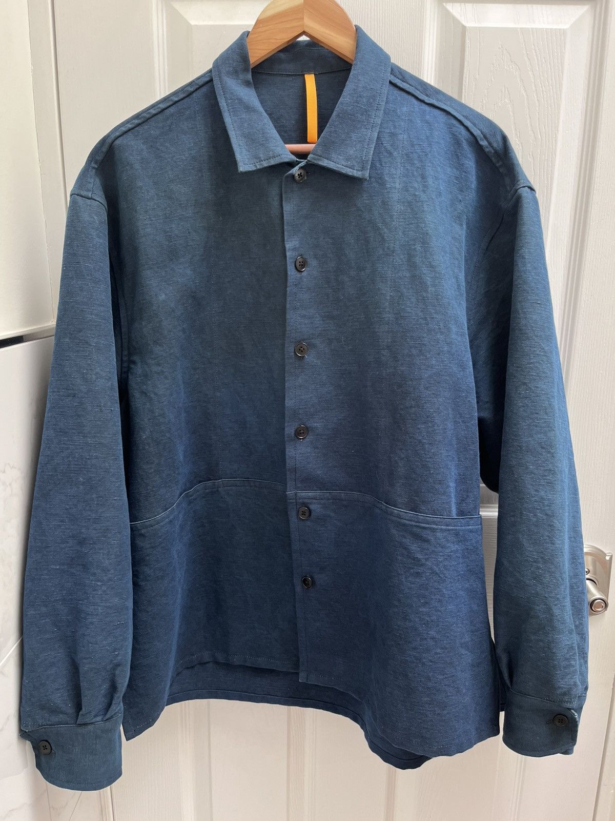 R20S5 "SHOP SHIRT" SUMI INDIGO DOUBLE CLOTH