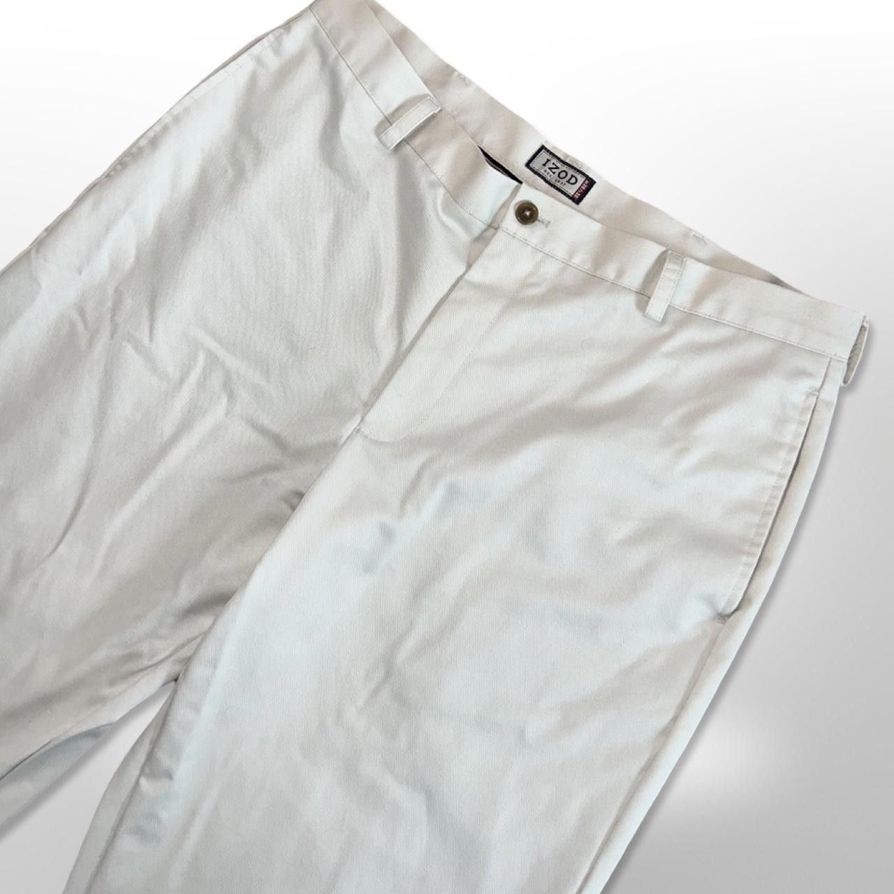Izod × Vintage Vintage Izod Men’s Cream/White Chino Pants 38x30 Size US 38 / EU 54 - 4 Thumbnail