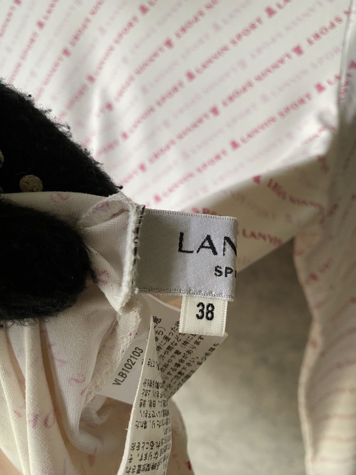 Lanvin Lanvin Monogram Turtleneck Design Shirt Size S / US 4 / IT 40 - 11 Thumbnail