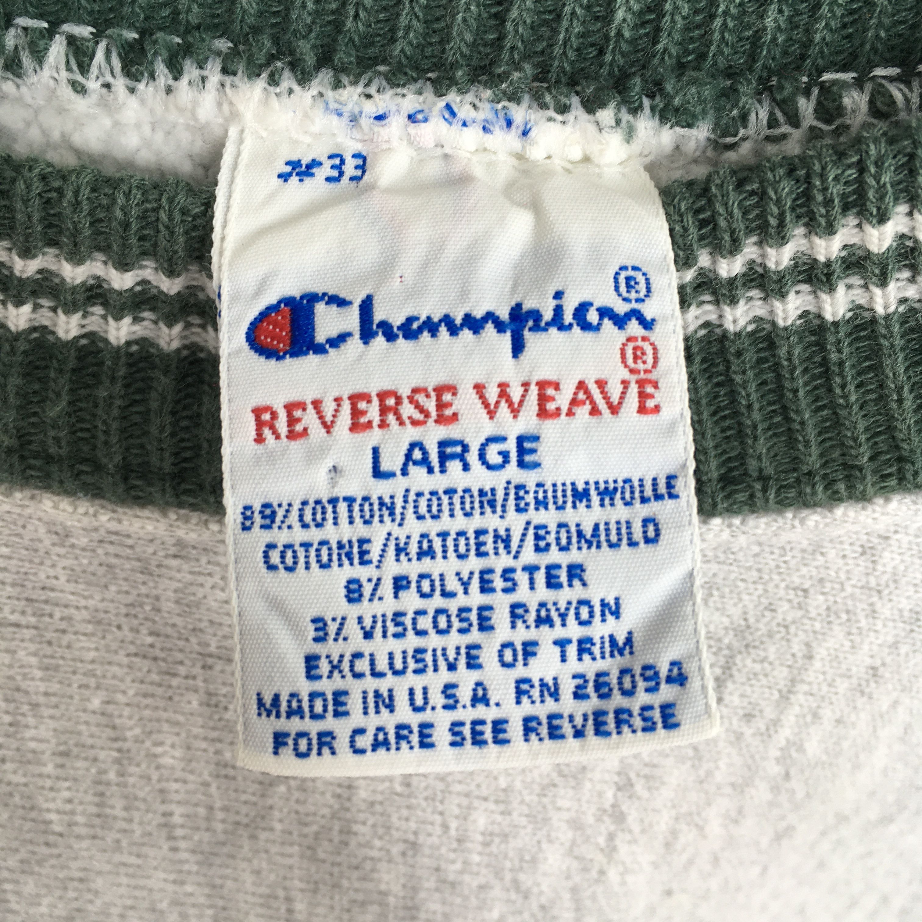 Champion Vintage 80s Champion Reverse Weave Sweatshirt Large Size US L / EU 52-54 / 3 - 4 Thumbnail