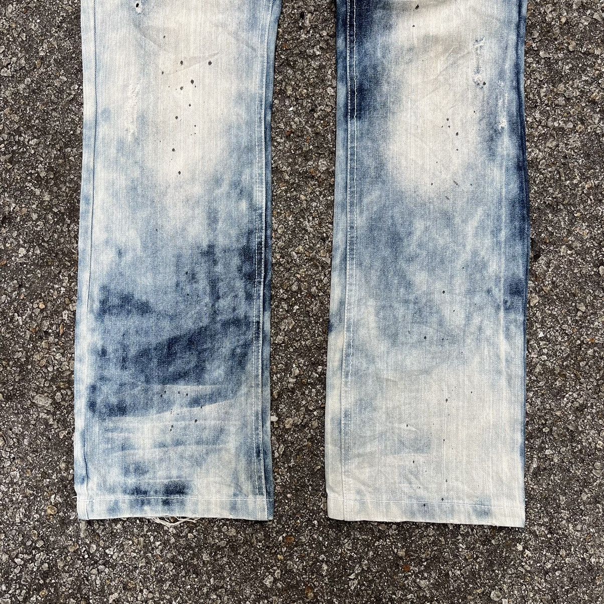 Hysteric Glamour Japanese Brand In The Attic ATC Homme Acid Wash Denim Jeans Size US 33 - 2 Thumbnail