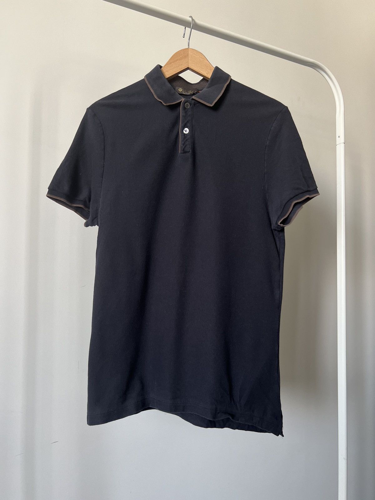 Loro Piana Blue Loro Piana Polo Old Money Size US L / EU 52-54 / 3 - 15 Thumbnail
