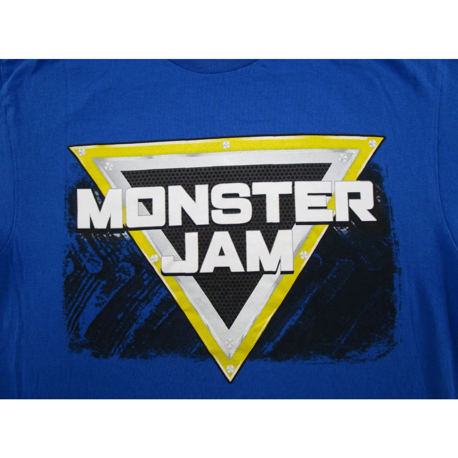 Gildan Monster Jam Trucks Shirt Mens Size L Graphic Short Sleeve Hotwheels Double Sided Size US L / EU 52-54 / 3 - 2 Thumbnail