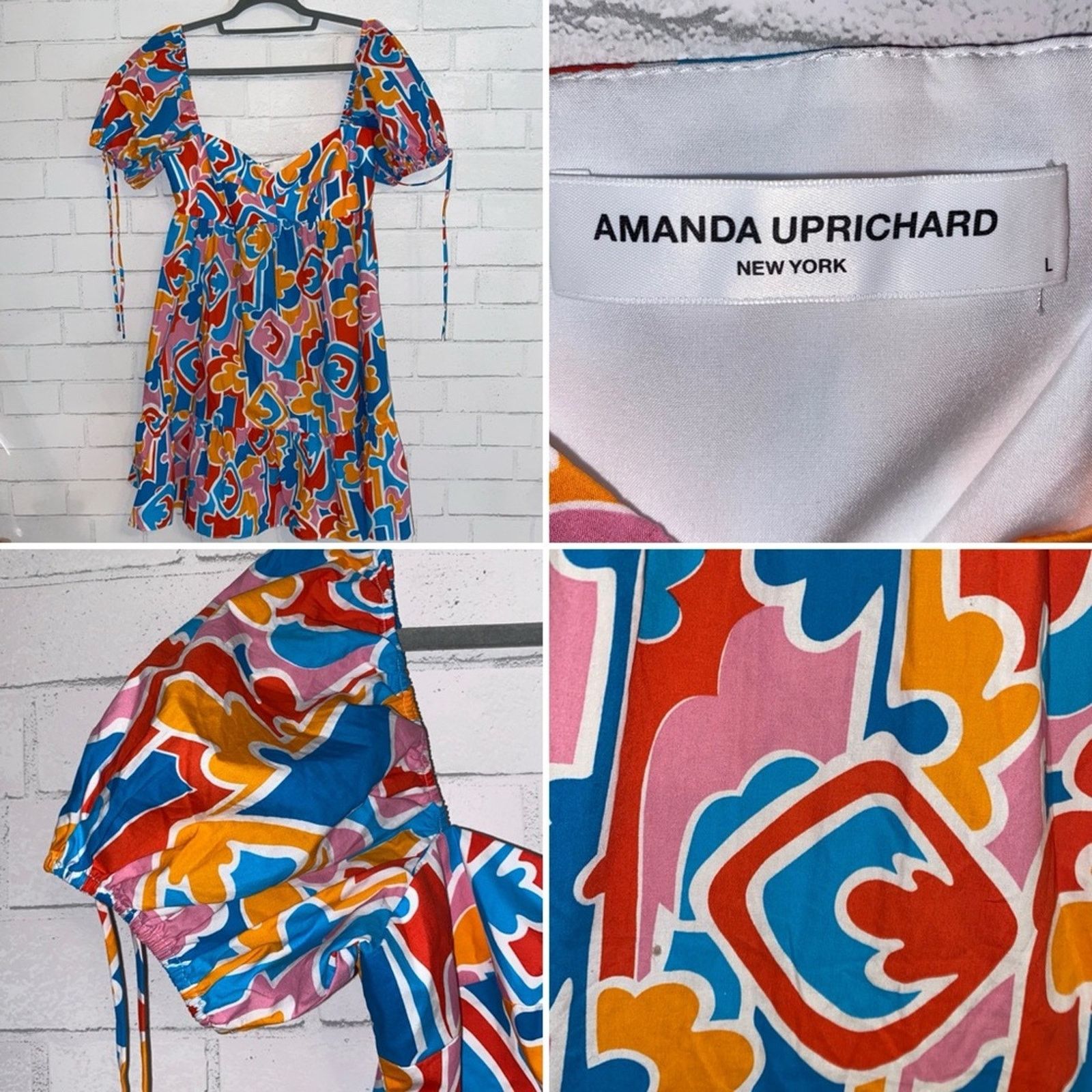 Amanda Uprichard Amanda Uprichard $250 Sicily Dress Large EUC Size L / US 10 / IT 46 - 1 Thumbnail