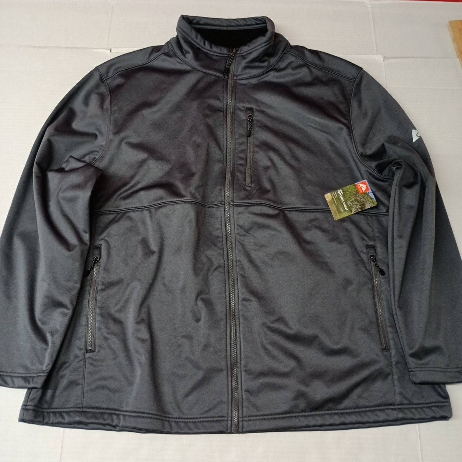 Other Ozark Trail Men's Size 3XL (54-56) Charcoal Softshell Jacket Size US XXS / EU 40 - 1 Thumbnail