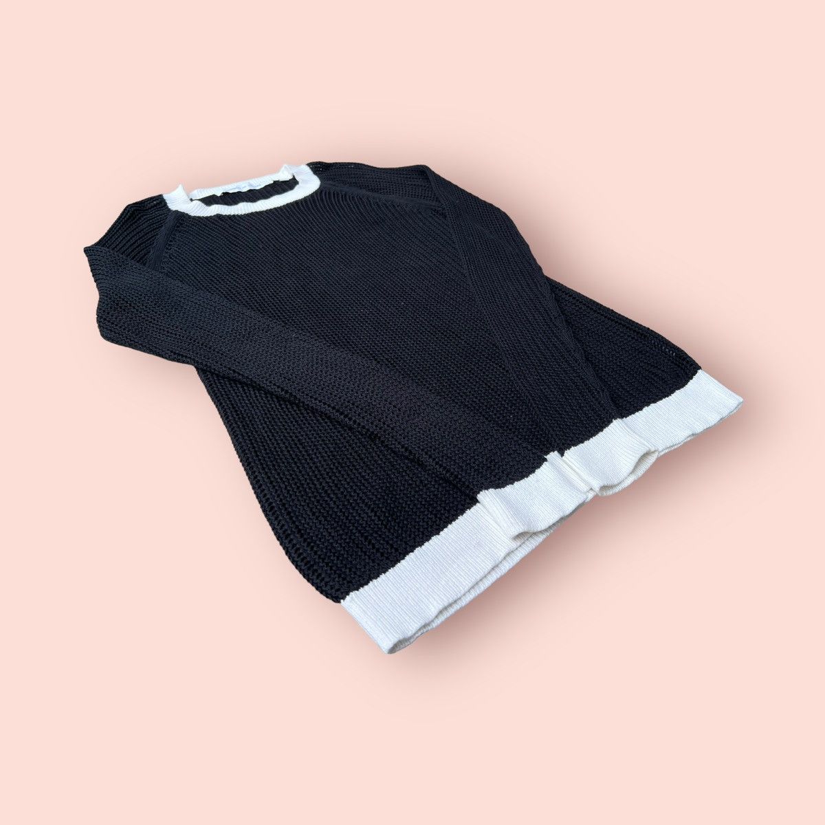 Christophe Lemaire × Lemaire × Uniqlo RARE UNIQLO X LEMAIRE PULLOVER LS MESH KNITWEAR SWEATER Size US L / EU 52-54 / 3 - 11 Thumbnail