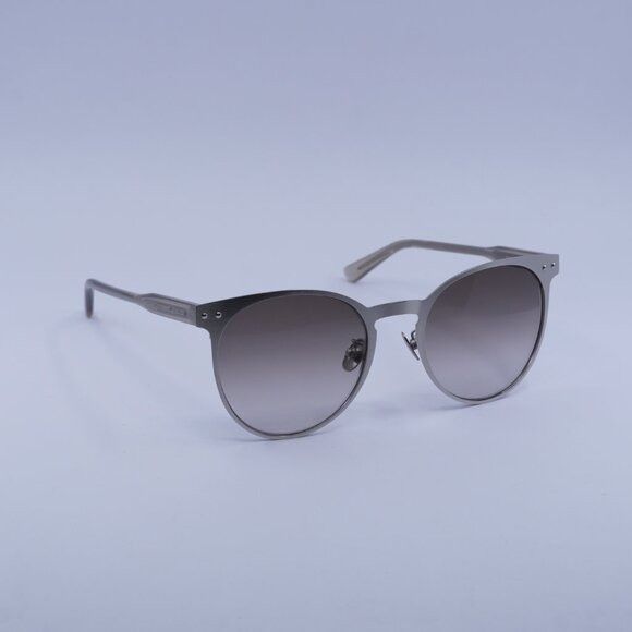 Bottega Veneta Bottega Veneta BV0225S 002 Sunglasses Silver Square Frame Size ONE SIZE - 4 Thumbnail