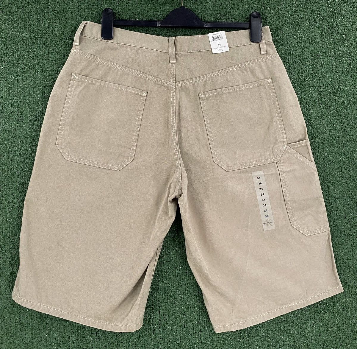 Calvin Klein New Vintage 90’s Calvin Klein Loose Fit Worker Shorts Men’s Size US 34 / EU 50 - 5 Thumbnail