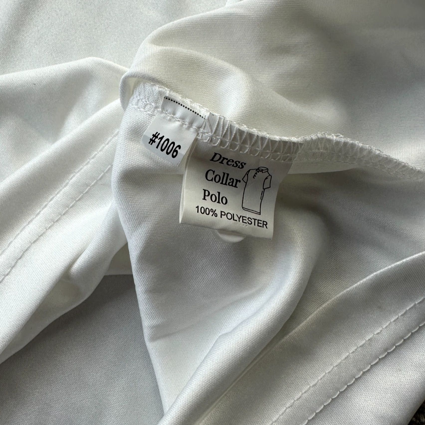 CO Collars & Co Polo Shirt XL White Golf Casual Formal Business Mens Size 46R - 7 Thumbnail