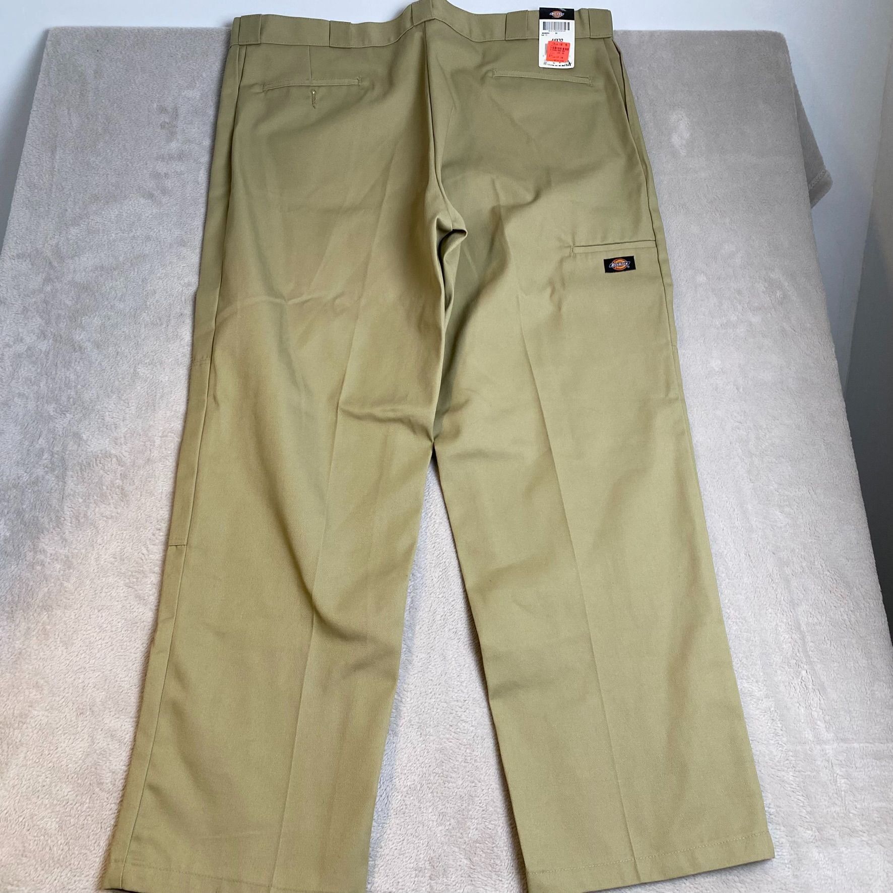 Dickies Dickies Mens Work Pants Khaki 44x32 Loose Fit Cotton Polyest Size US 44 / EU 60 - 10 Thumbnail