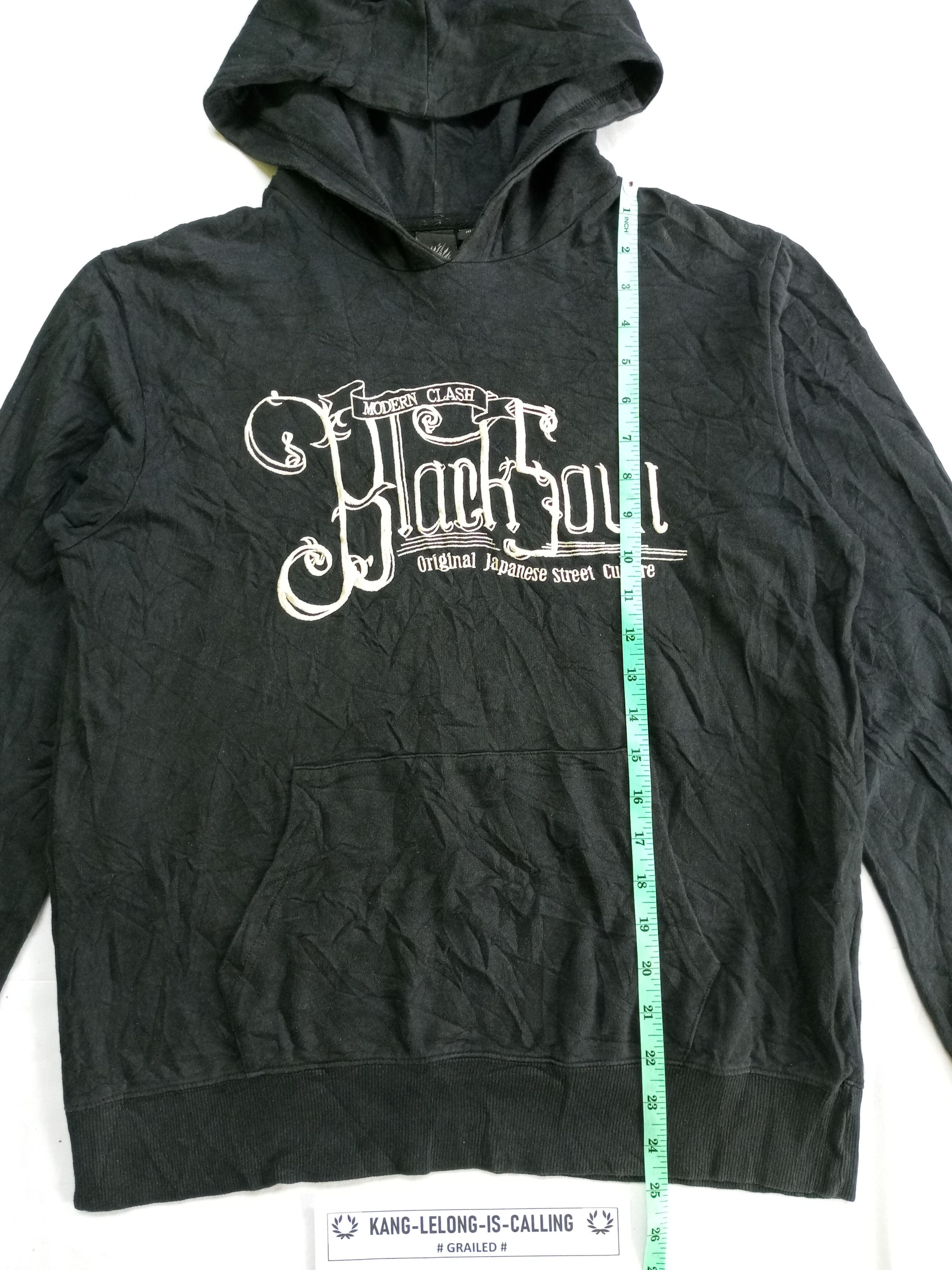 Japanese Brand Oniarai BLACK SOUL Embroidery Poem Japanesebrand Hoodie Size US M / EU 48-50 / 2 - 8 Thumbnail