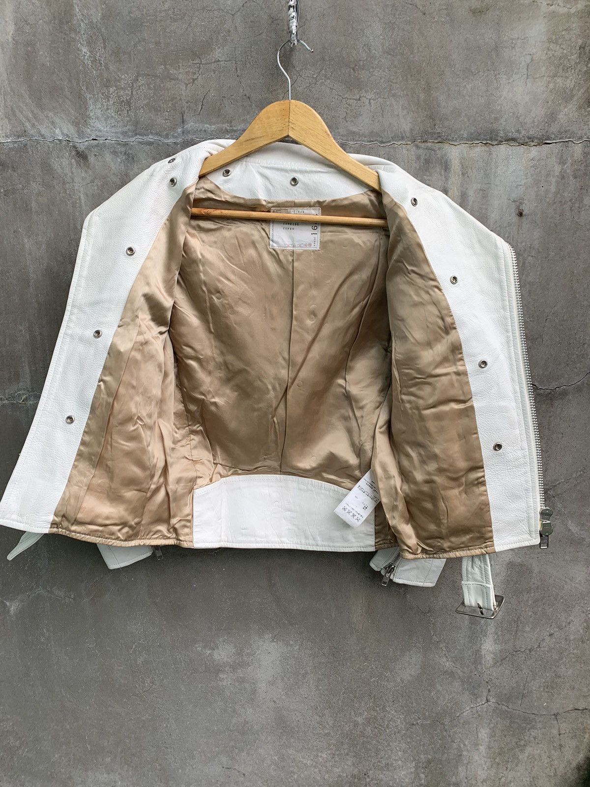 Sacai 2012 Cowhide Leather Jacket Size S / US 4 / IT 40 - 8 Thumbnail