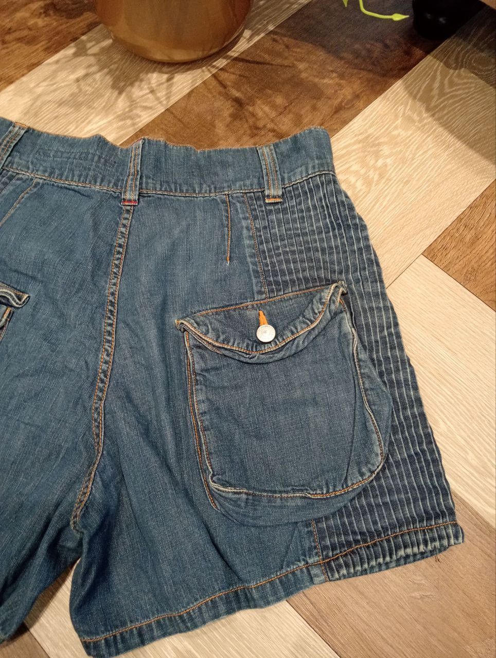 Issey Miyake VINTAGE SUNAOKUWAHARA ISSEY MIYAKE BUTTON SHORTPANTS Size US 33 - 9 Thumbnail
