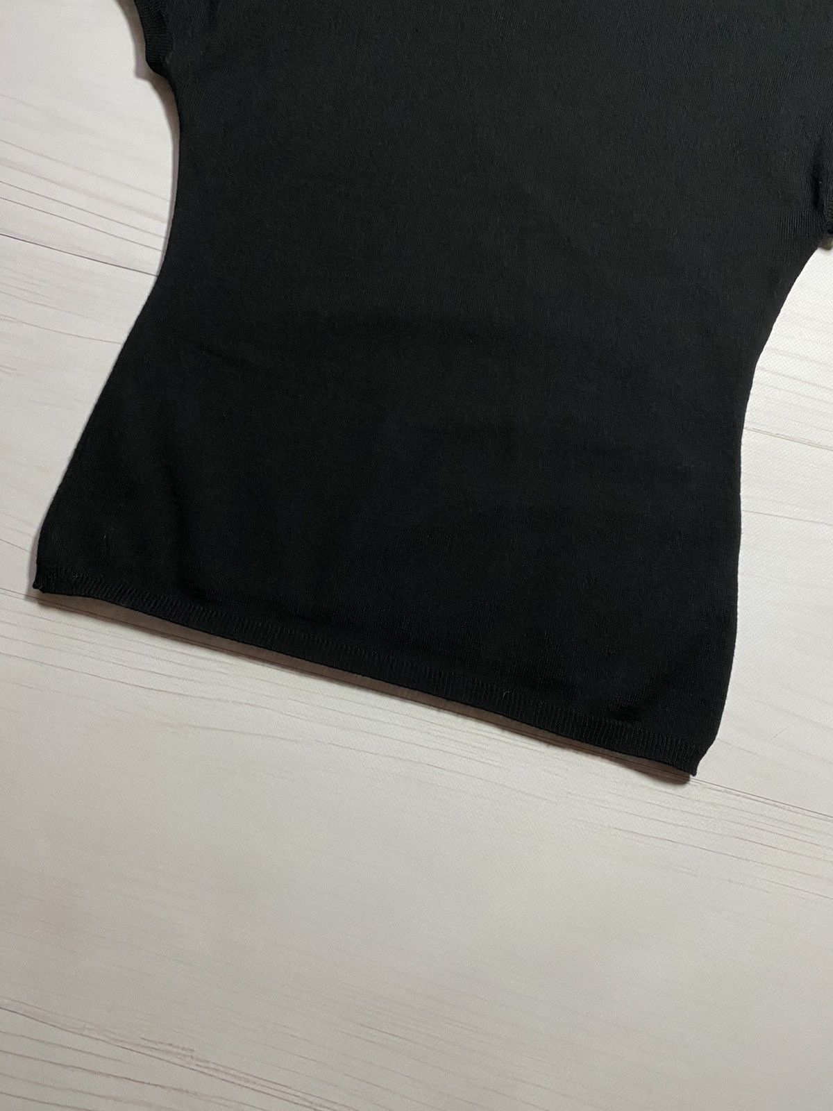 Versace Vintage Versace Classic V2 lana merinos extrafine Knit Top Size M / US 6-8 / IT 42-44 - 11 Thumbnail