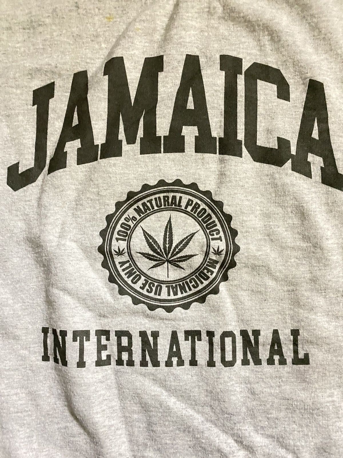 Japanese Brand × Vintage Jamaica International Crewneck Medical Use Only Size US L / EU 52-54 / 3 - 3 Thumbnail