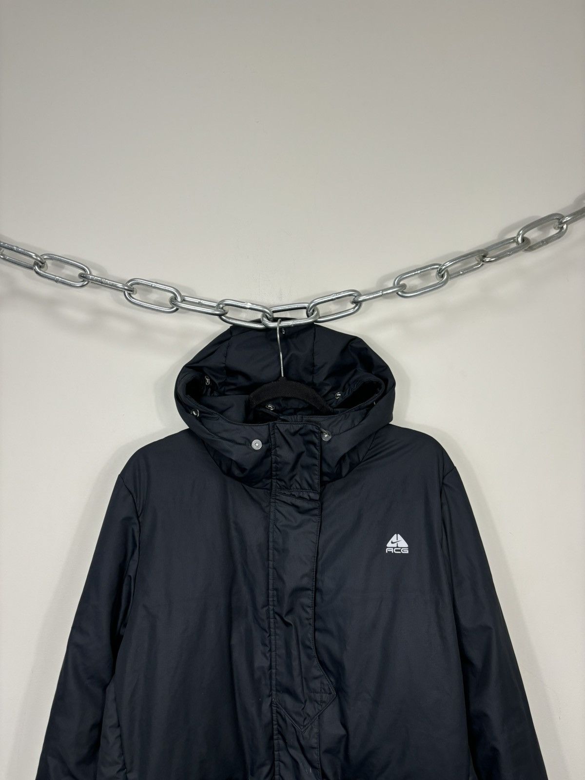 Nike Vintage Nike ACG 550 Outdoor Black Y2K Down Puffer Jacket Size US L / EU 52-54 / 3 - 4 Thumbnail