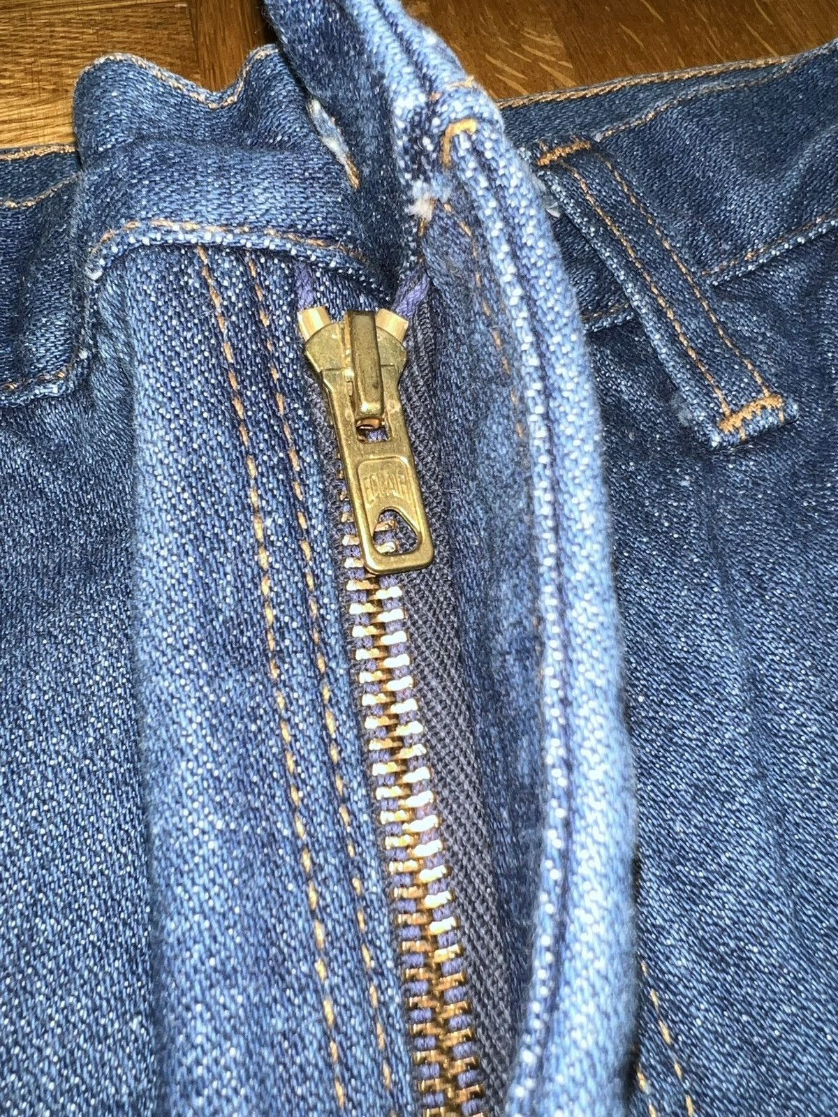 Wrangler Blue Bell Wrangler 70s Jeans Made in Malta Size 25" / US 0 / IT 36 - 3 Thumbnail