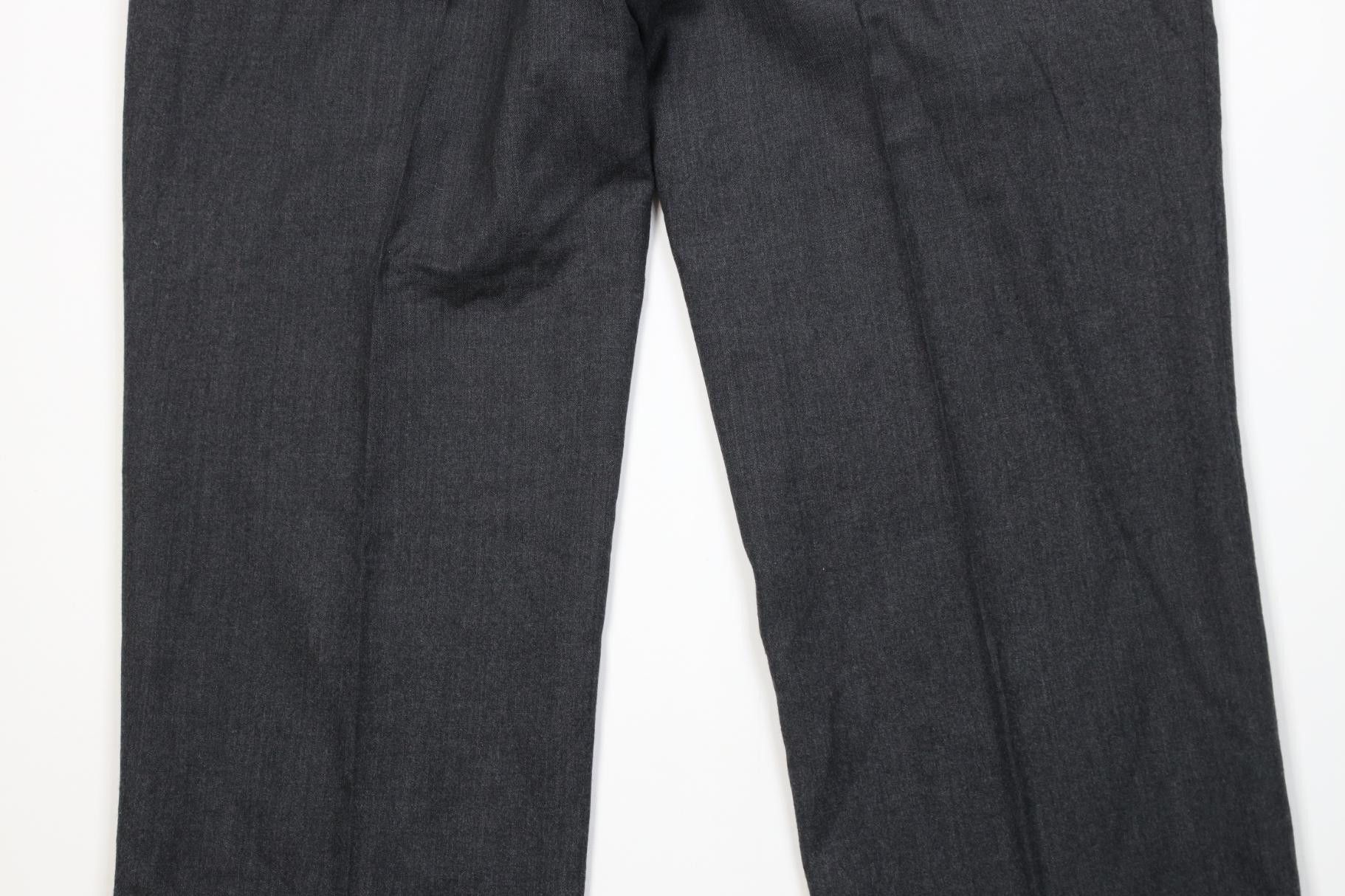 Jos. A. Bank Vintage 90s Jos A Bank Wide Leg Chino Pants Charcoal USA Size US 36 / EU 52 - 12 Thumbnail