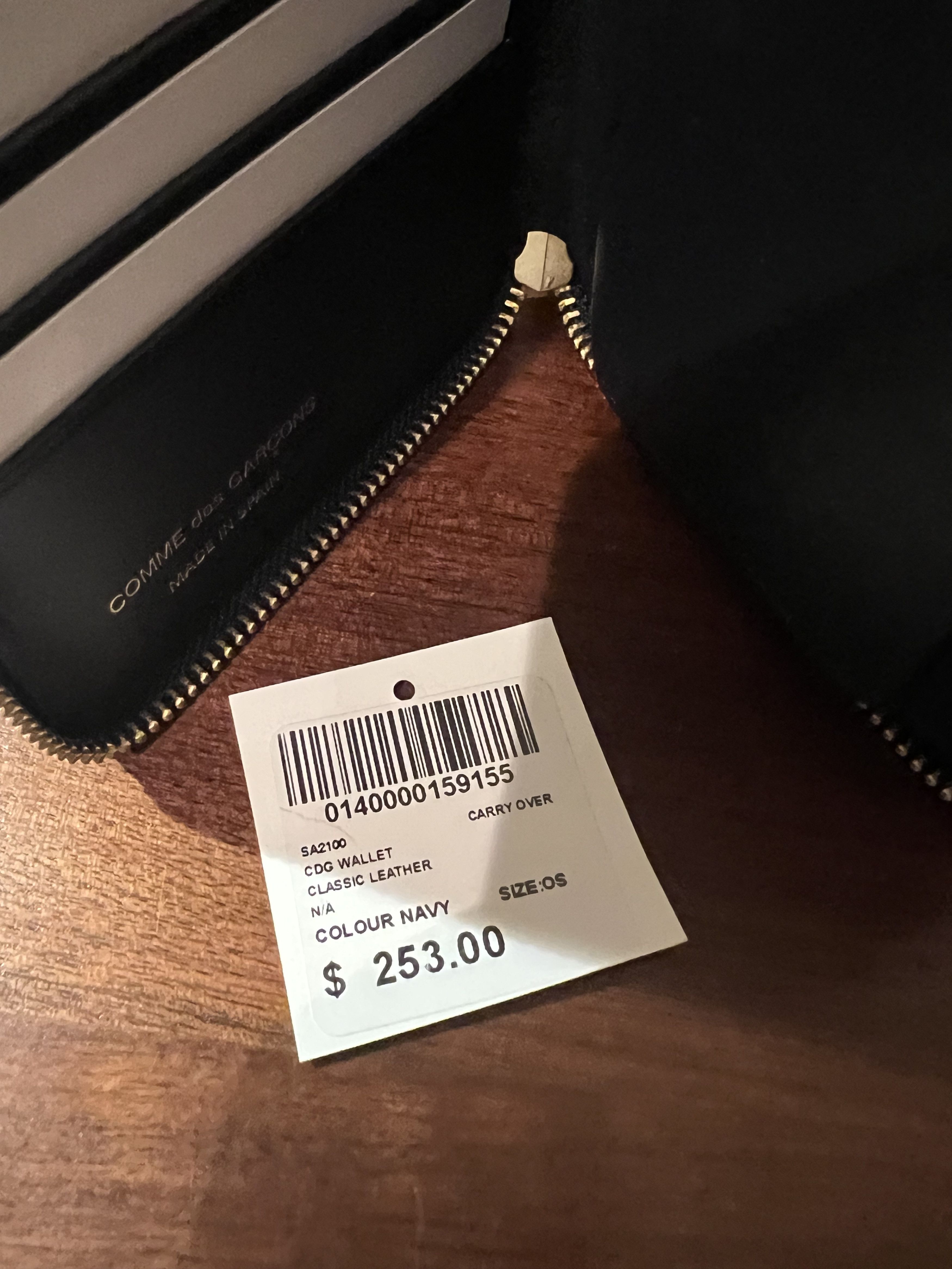 Comme des Garcons cdg wallet full zip Size ONE SIZE - 4 Thumbnail