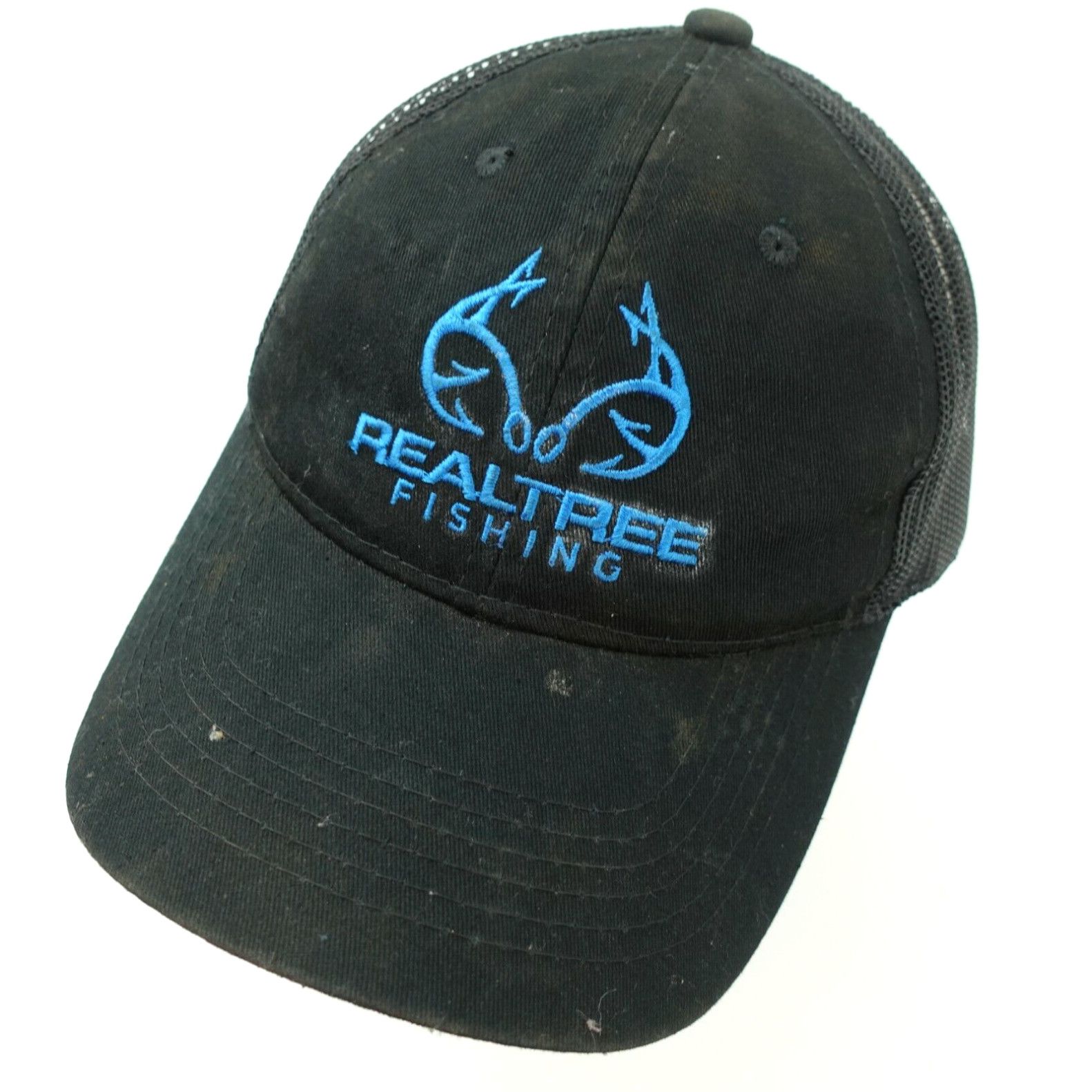 Realtree Realtree Patriotic Fishing Trucker Hat Fisherman Blue Cap