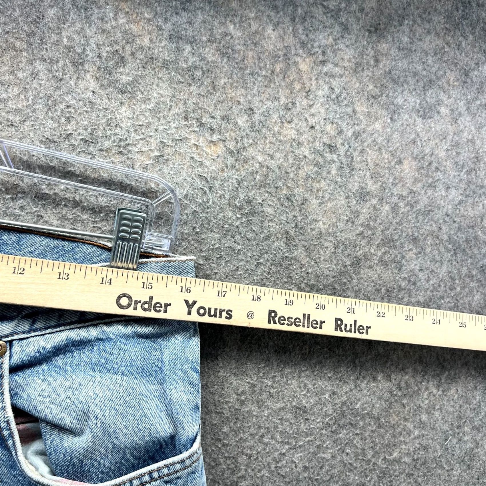 Lucky Brand VINTAGE Lucky Brand Jeans Men 32 Blue Denim Straight 5-Pocket Design Blue Denim Jeans Men 32 Regular Mens Fits Straight Jeans Size US 32 / EU 48 - 3 Thumbnail