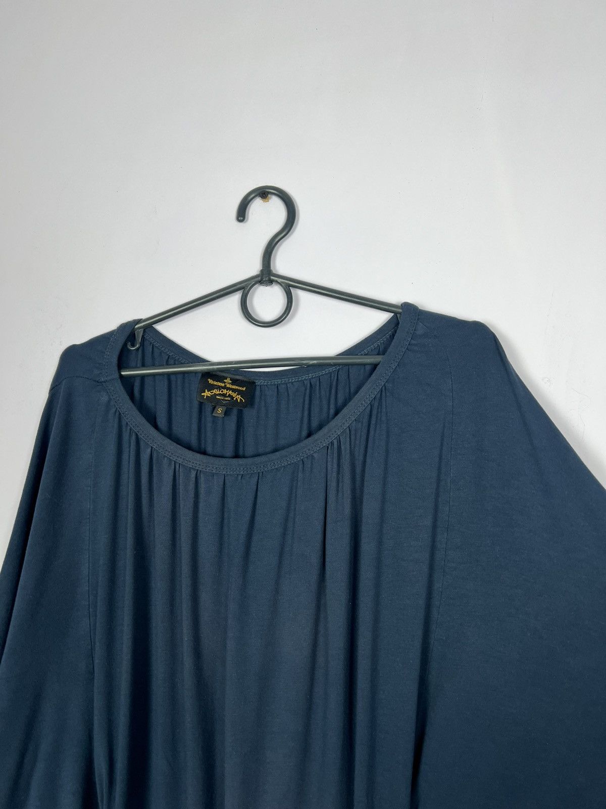 Vivienne Westwood Vivienne Westwood Anglomania Navy Blue Midi Dress Size S / US 4 / IT 40 - 5 Thumbnail