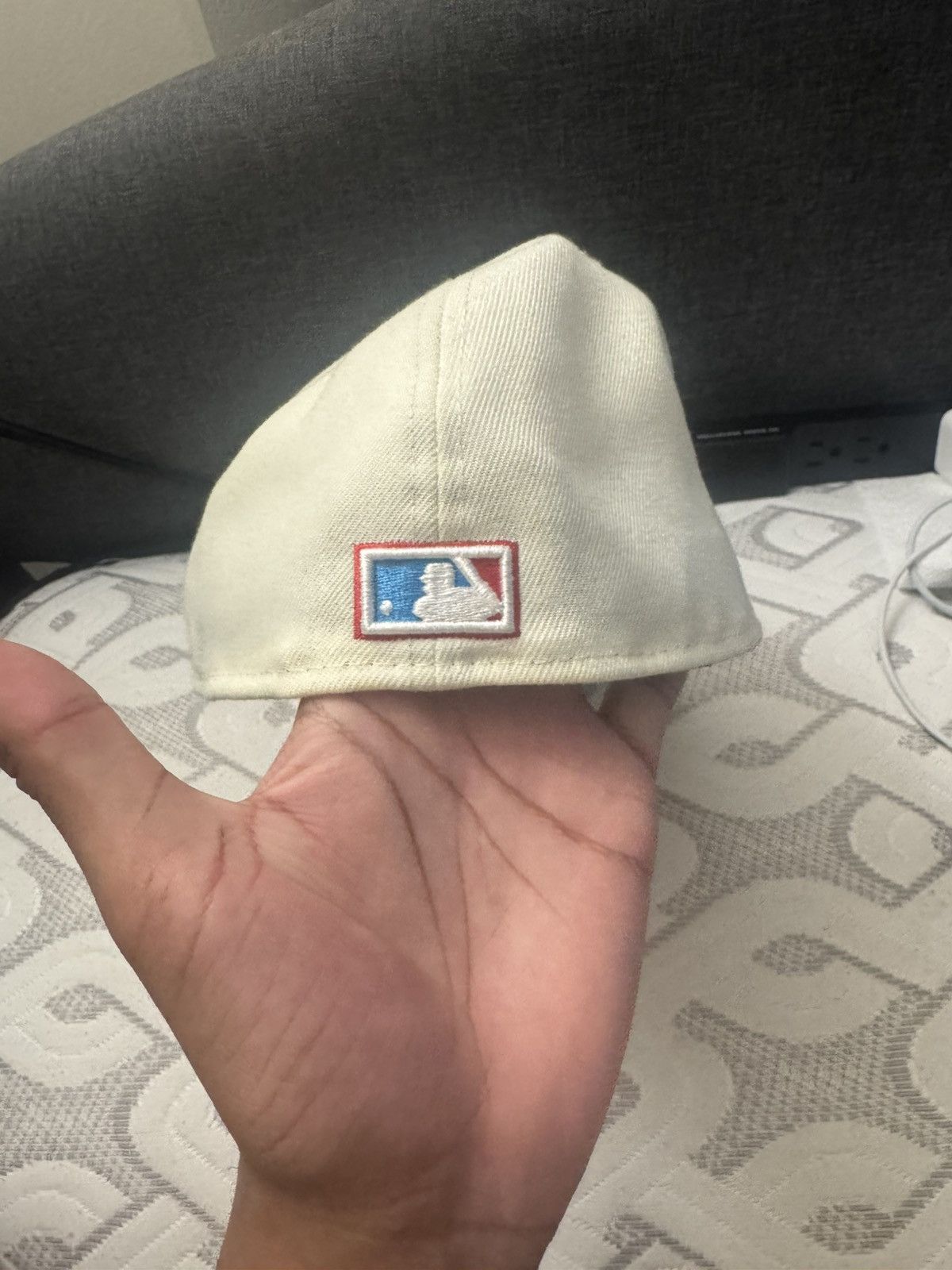 New Era Offwhite Phillies New Era Cap Size ONE SIZE - 3 Thumbnail